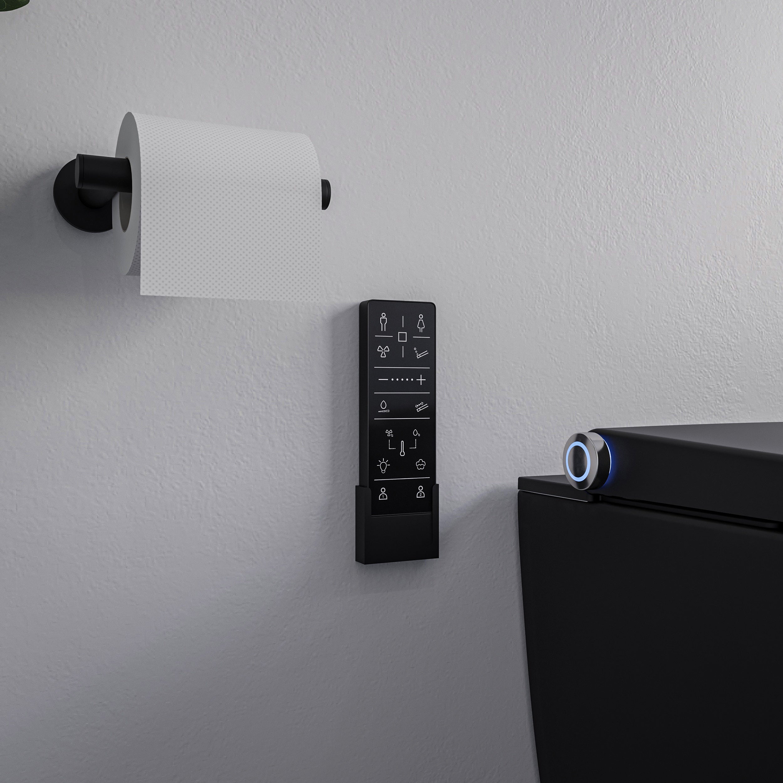Douche-wc compleetset PREMIUM 1102 met Geberit Duofix voorwandelement