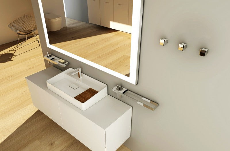 Porte-serviettes mural SDLHH60 en laiton