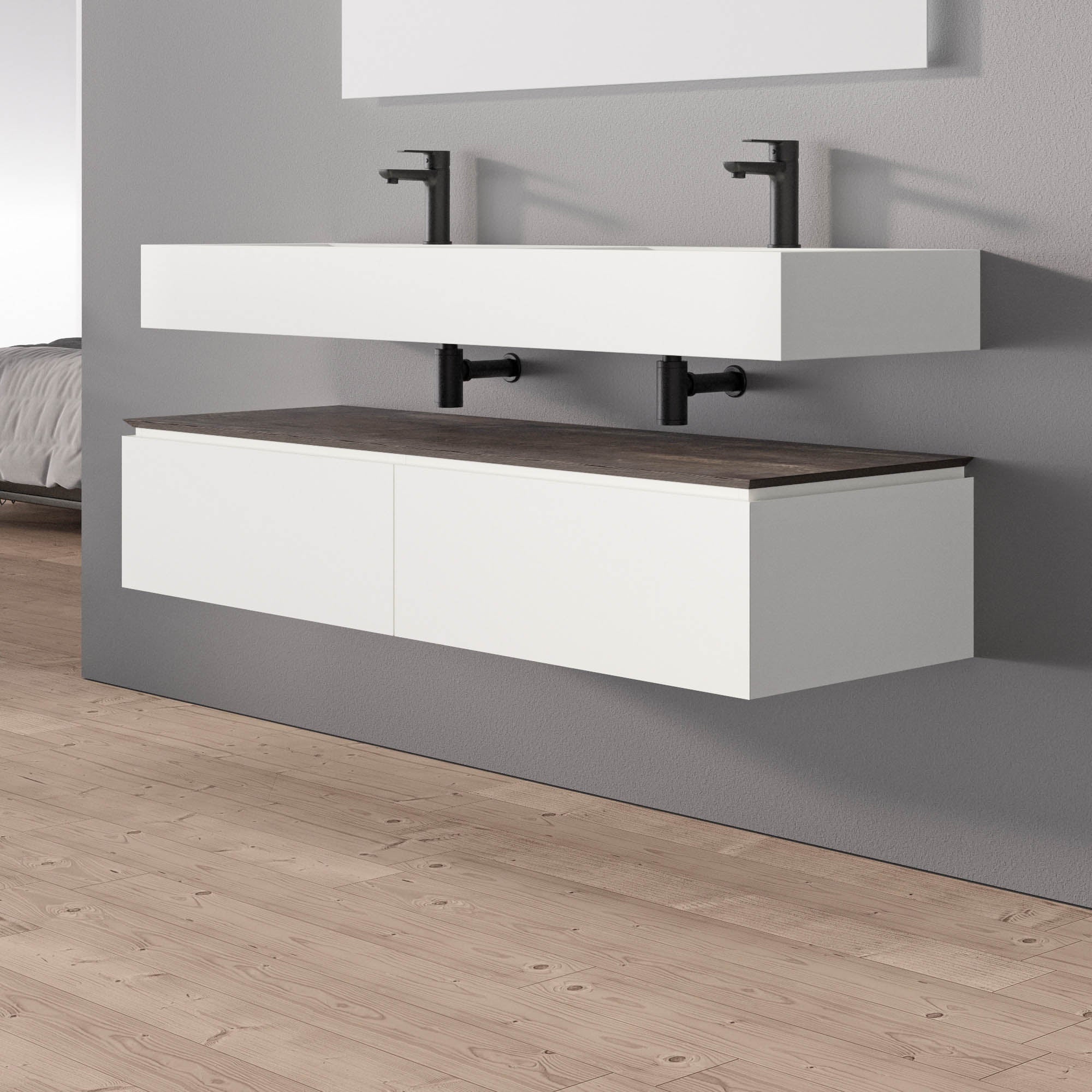 Meuble salle de bain SPRING 1500