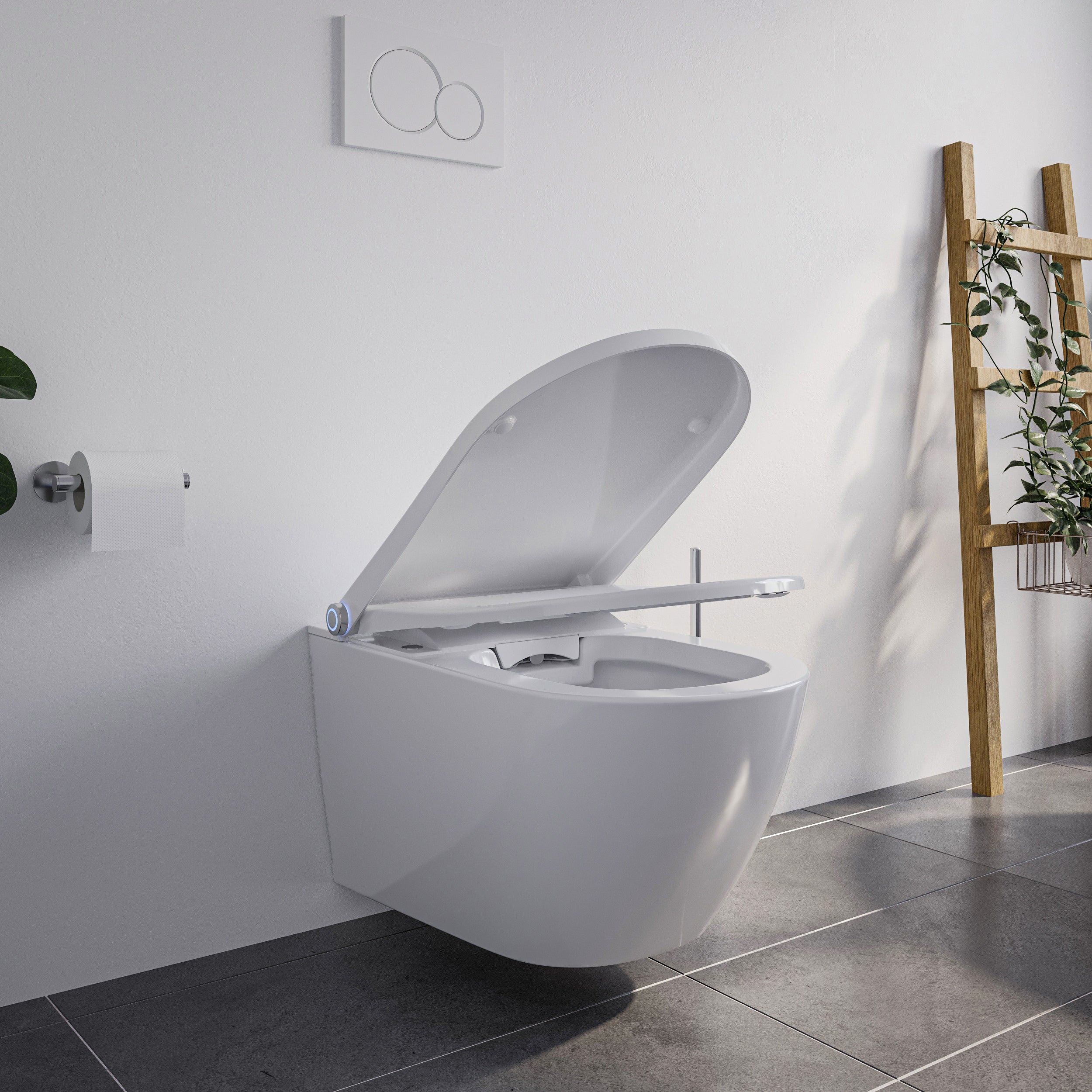 Douche-wc compleetset PREMIUM 1102 met Geberit Duofix voorwandmodule