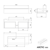 Wastafelonderbouw ARCTIC 1200