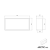 Wall shelf ARCTIC 960