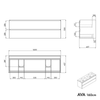 Wastafelonderkast AVA 160 cm
