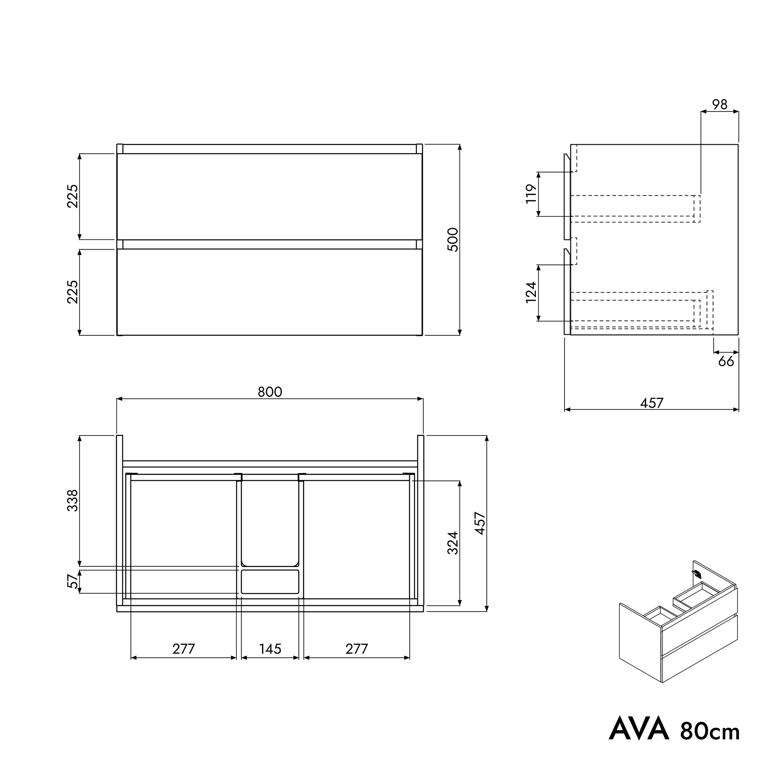 Meuble salle de bain AVA