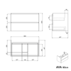 Meuble salle de bain AVA 80 cm