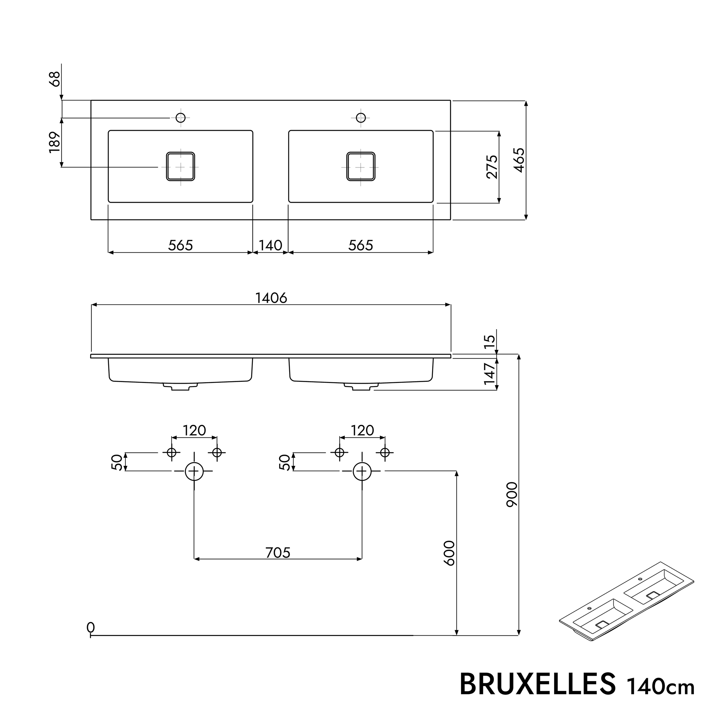 Meuble salle de bain VIREO