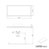 Meuble salle de bain LAVOA 120 cm