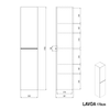 Tall unit LAVOA 170 cm