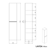 Armoire haute LAVOA 170 cm