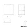Meuble salle de bain VIREO 40 cm