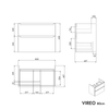 Meuble salle de bain VIREO 80 cm