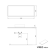 VIREO vanity unit 140 cm