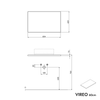 VIREO 60 cm vanity unit