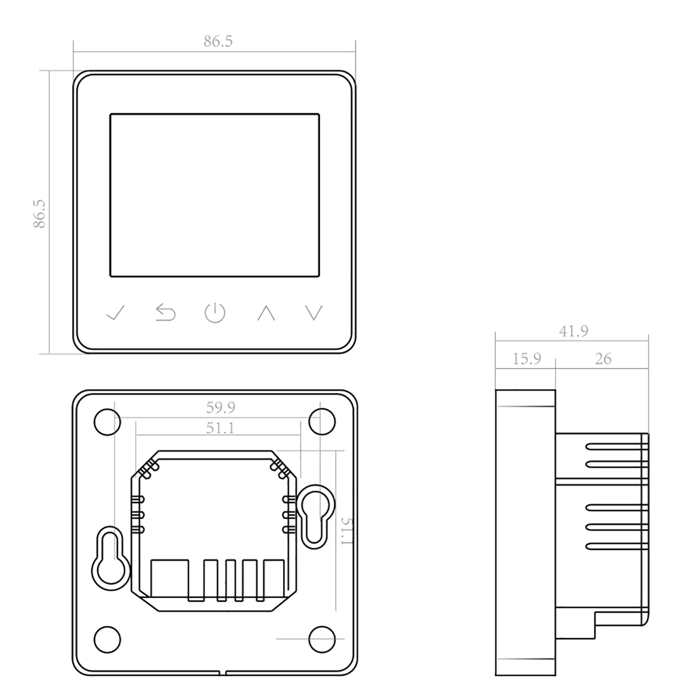 Thermostat ET61W