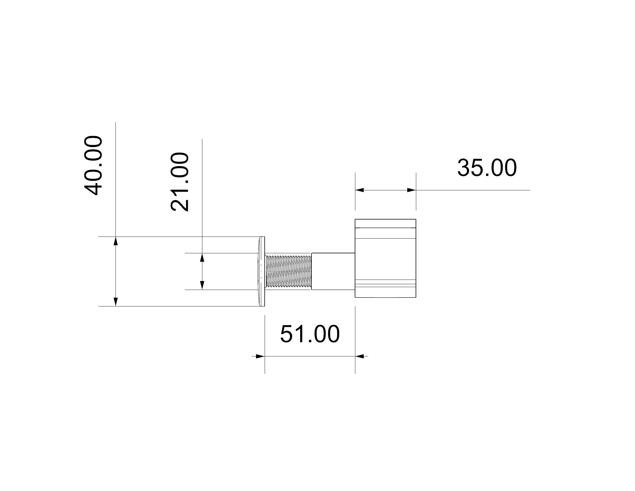 Mounting set for wall-hung WC and bidet