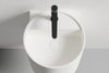 Wall-mounted washbasin NT2440 in mineral cast