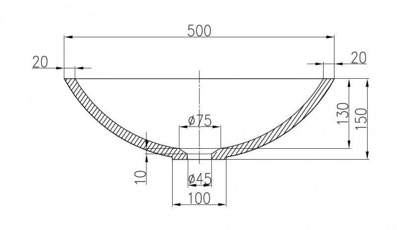 Vasque à poser TW2106