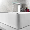 Waterfall Basin Mixer Tap with Glass Cover NT7320