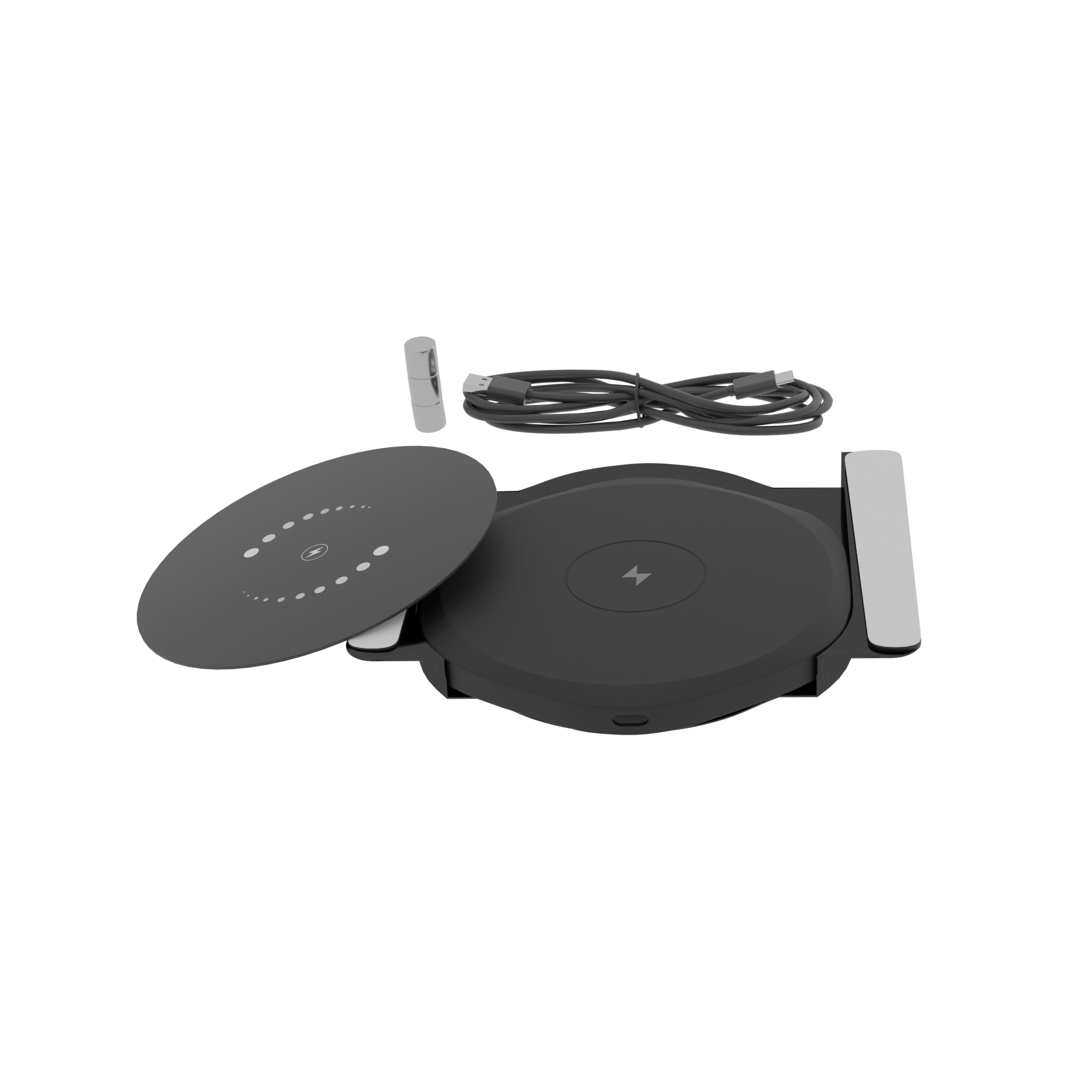 Wireless Qi Unterbau Ladestation