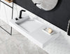 Wall-mounted washbasin PB2155 in mineral cast