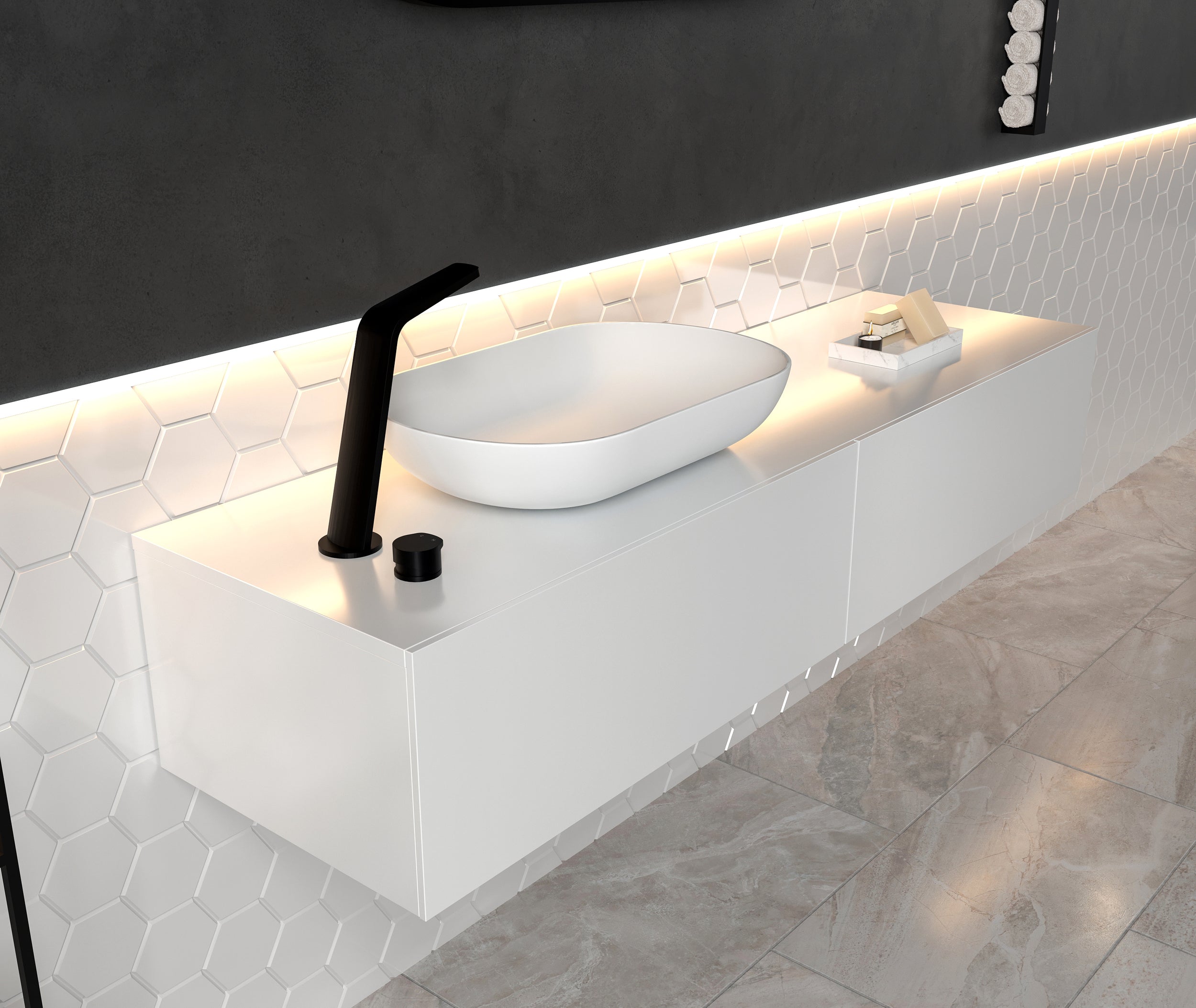 Countertop washbasin O-540