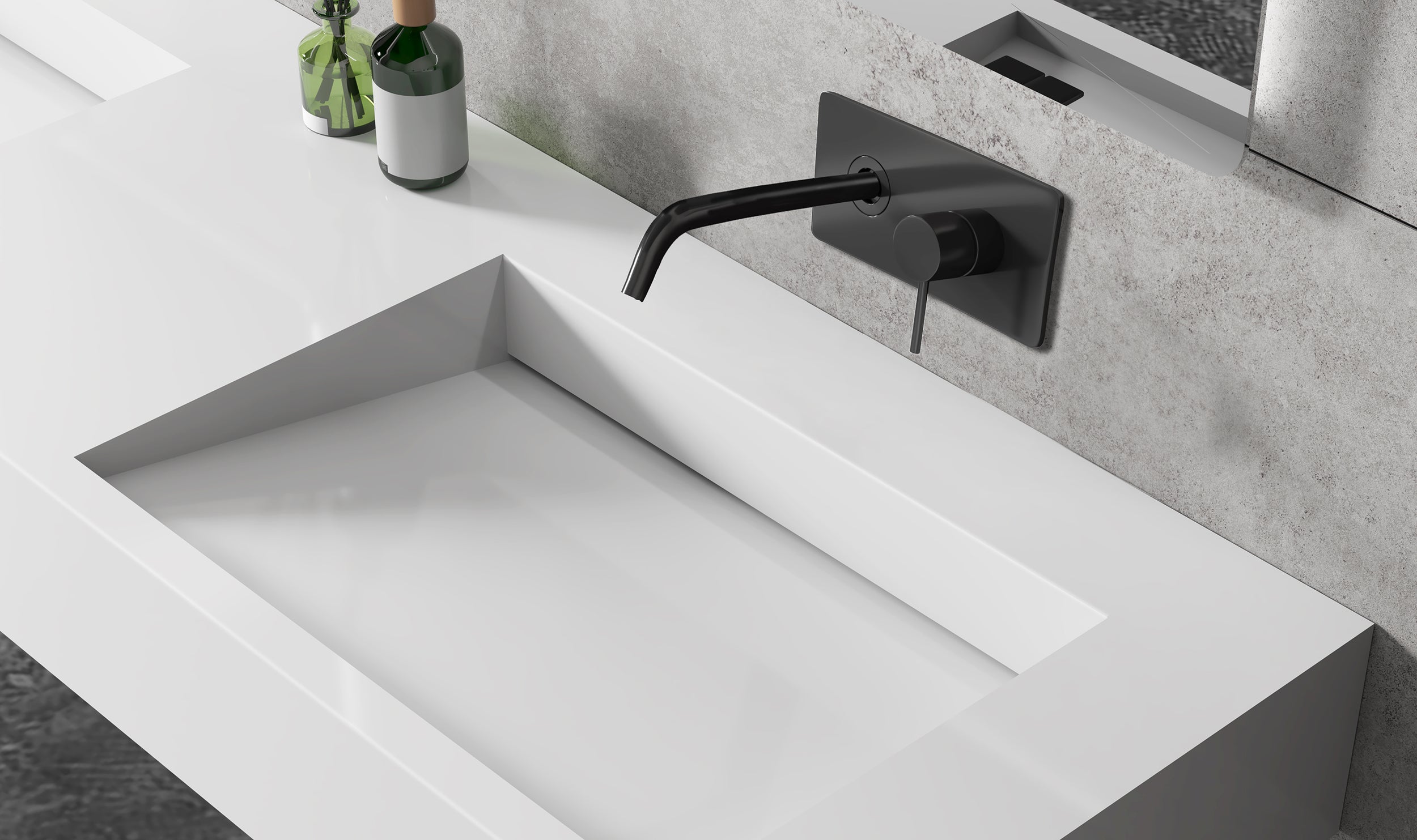 Wall mounted basin tap XX0539B