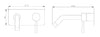 Concealed installation fitting bathroom fitting wall fitting XX0539C