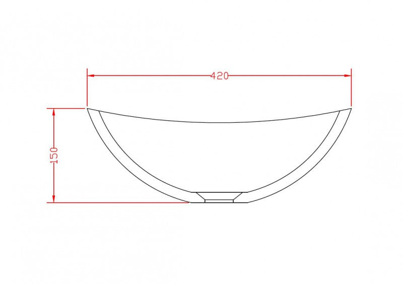 Countertop washbasin TWA29