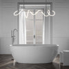 Freestanding bathtub BELAQUA 2.0 acrylic white shiny