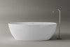 Freestanding bathtub BELAQUA 2.0 acrylic white shiny