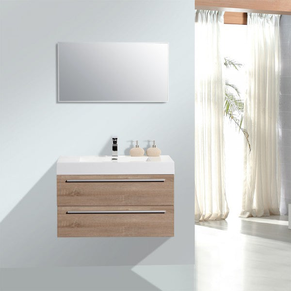 Bathroom furniture set T730 whitewashed oak