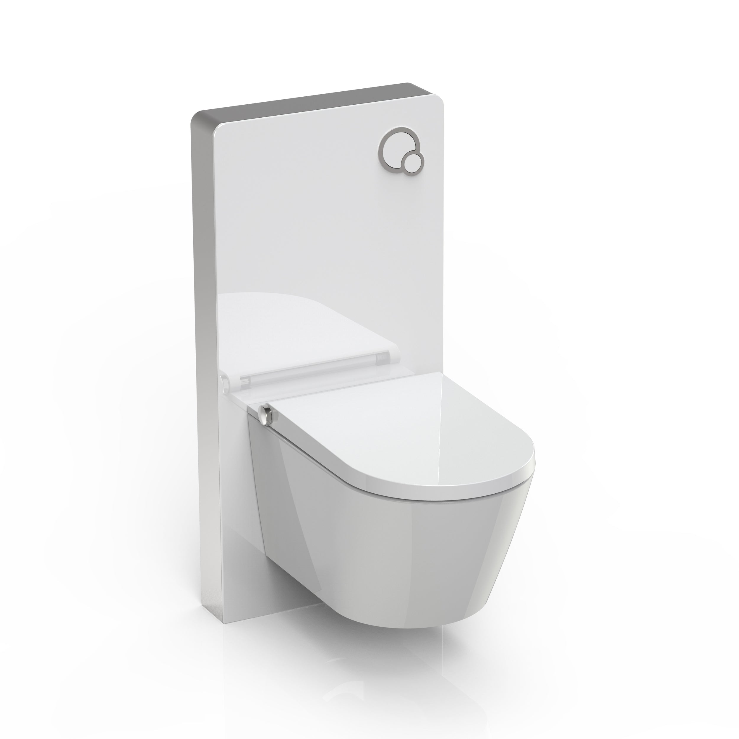 In-wall system for wall-wc - white