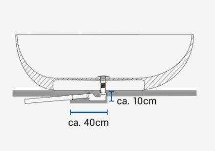 Baignoire autoportante DALIA