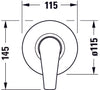 Duravit DuraVelez Unterputz Duscharmatur mit Brause