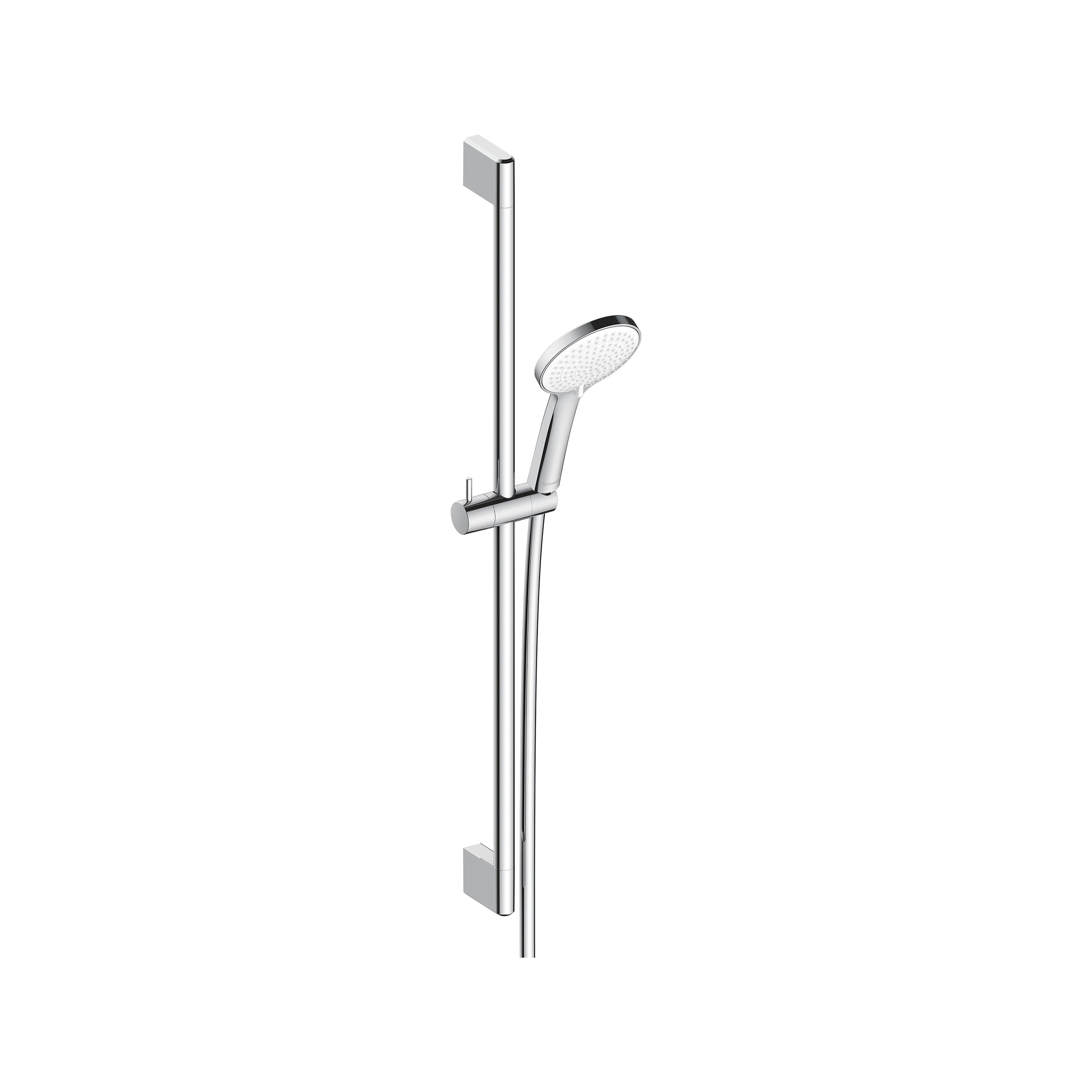 Duravit DuraVelez concealed shower mixer with shower head - incl. shower rail, wall connection elbow