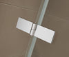 Corner shower enclosure  EX809 - frameless and shower tray made of SMC - 90 x 90 x 195 cm