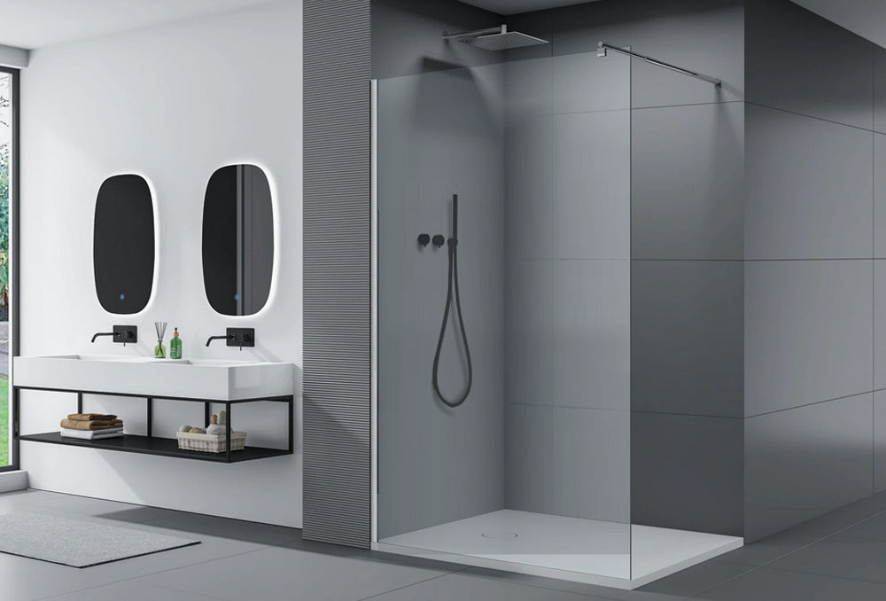 Shower enclosure Walk-In Nano real glass EX101