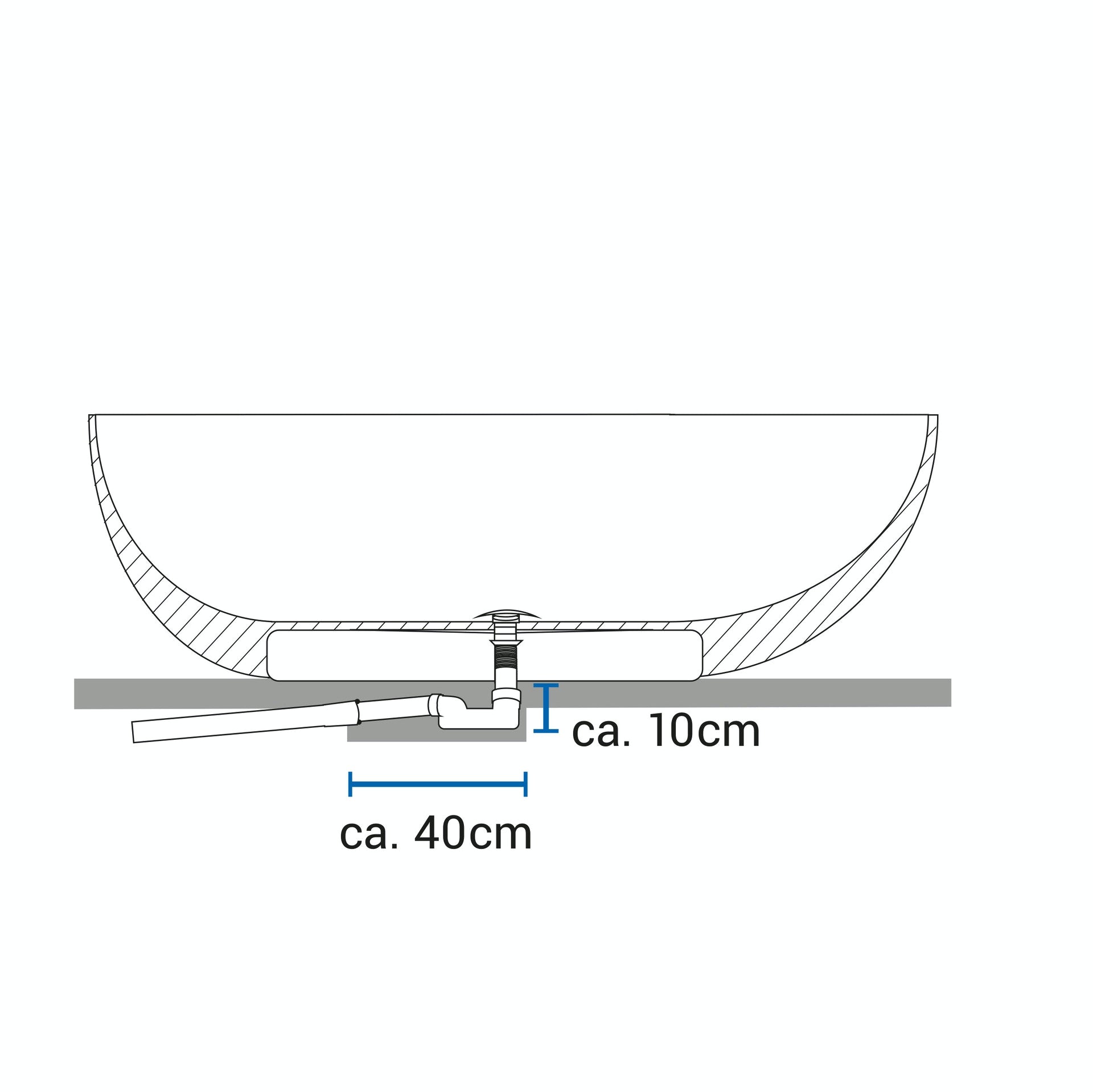 Freestanding Bathtub RELAX - Mineral Cast