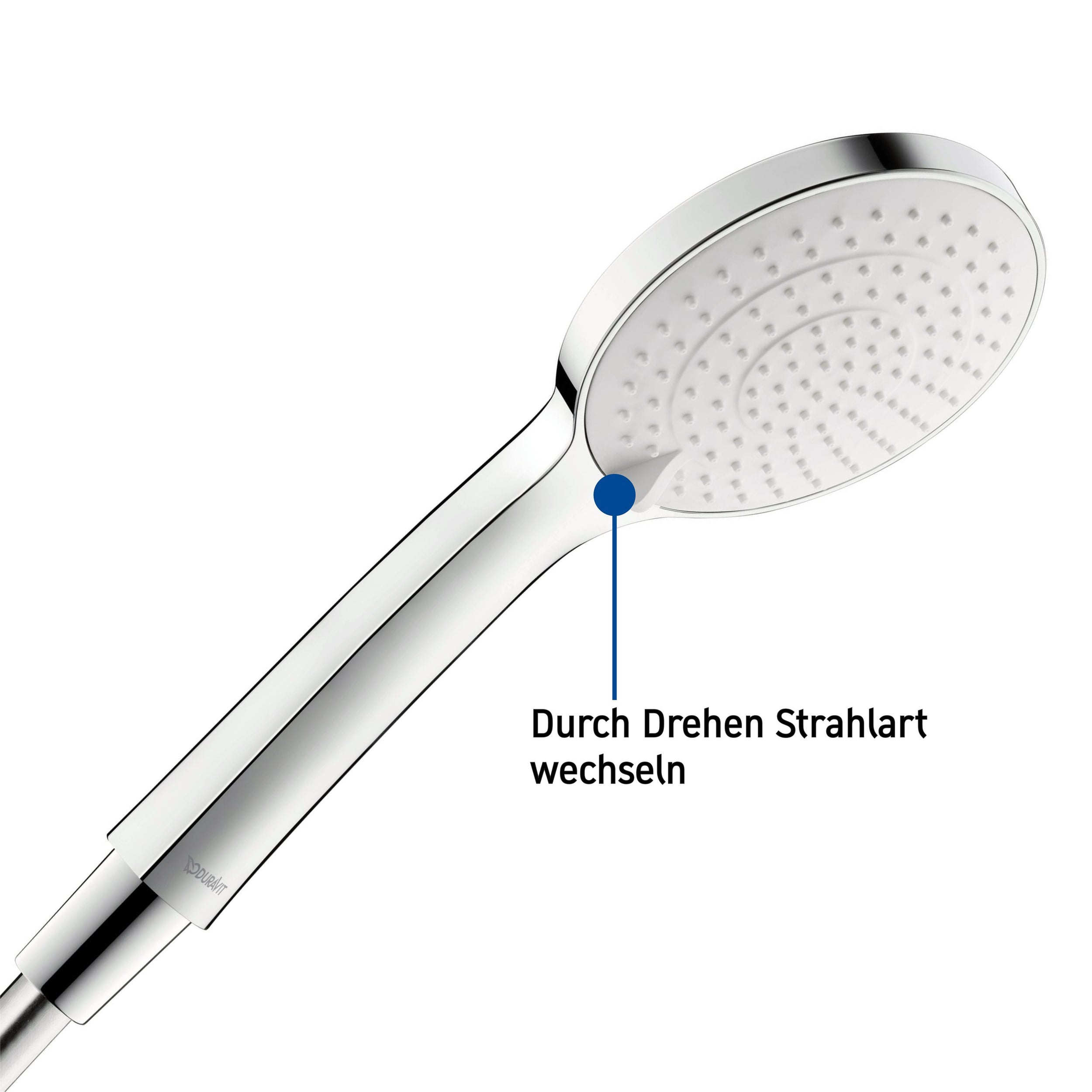 Duravit DuraVelez Unterputz Duscharmatur mit Brause - inkl. Duschstange, Wandanschlussbogen