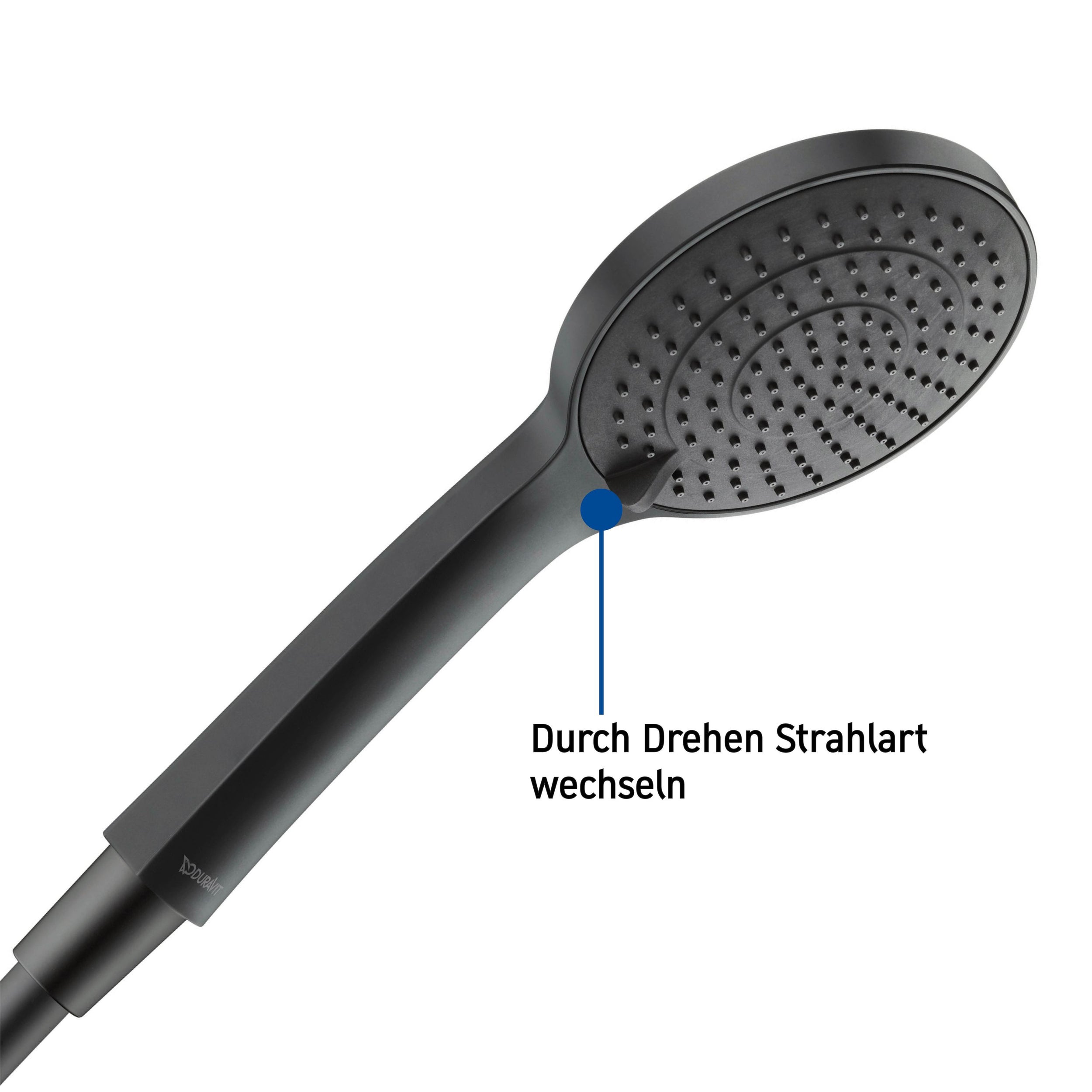 Duravit Tulum concealed shower mixer with shower head - incl. shower rail, wall connection elbow & Bluebox