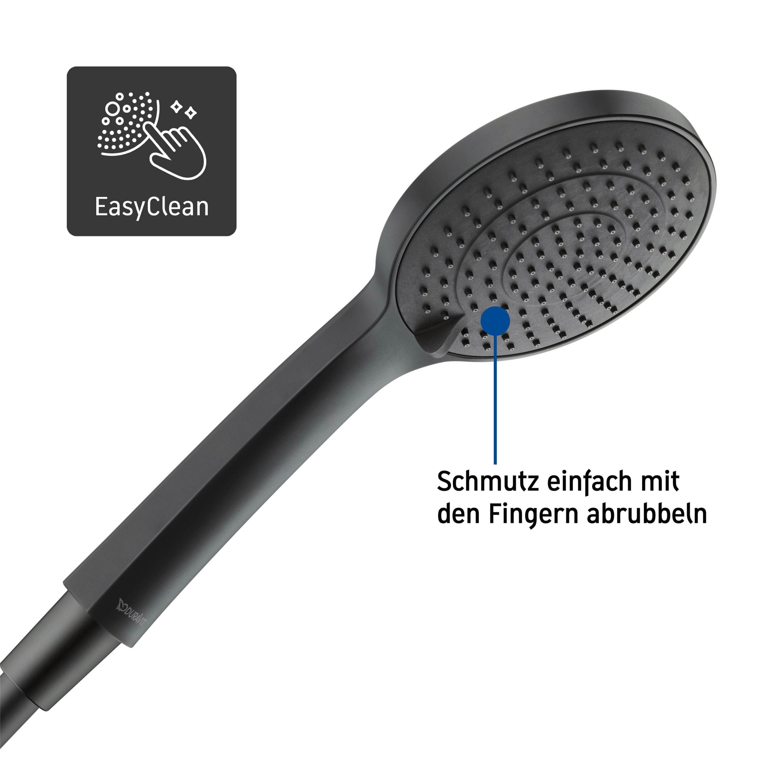 Duravit Tulum Unterputz Duscharmatur mit Brause - inkl. Duschstange, Wandanschlussbogen & Bluebox