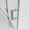 Corner shower with hinged doors DX407