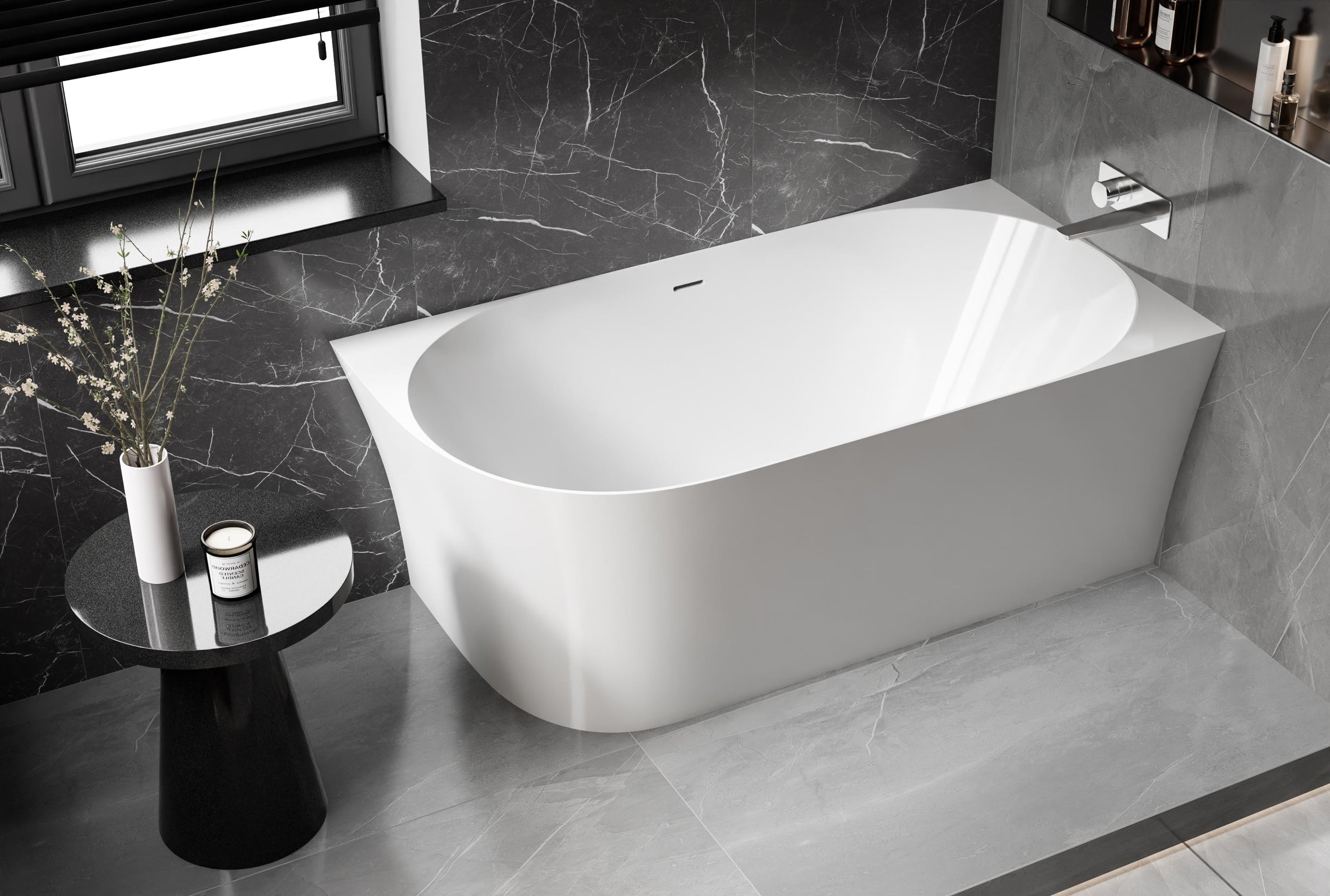 Free-standing bath NOVA SLIM LINE Acrylic