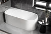 Freestanding bathtub ONDA CORNER Acrylic