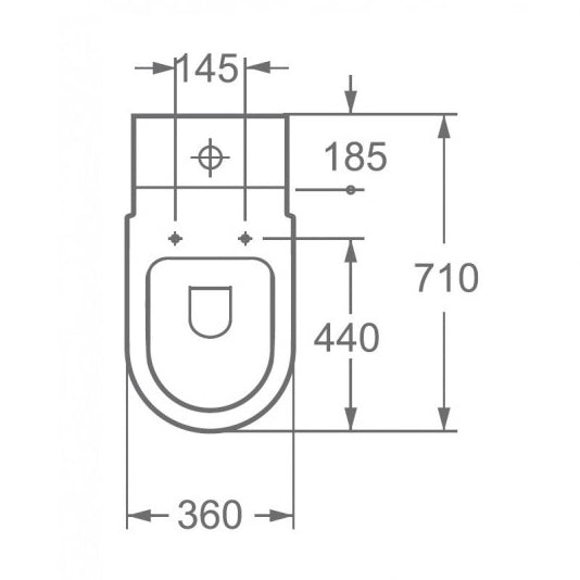 Stand-WC mit Spülkasten CT1099