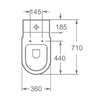 Stand-WC mit Spülkasten CT1099