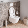 Duravit wall-hung WC 540 mm Mino White glossy incl. WC cover - concealed fastening