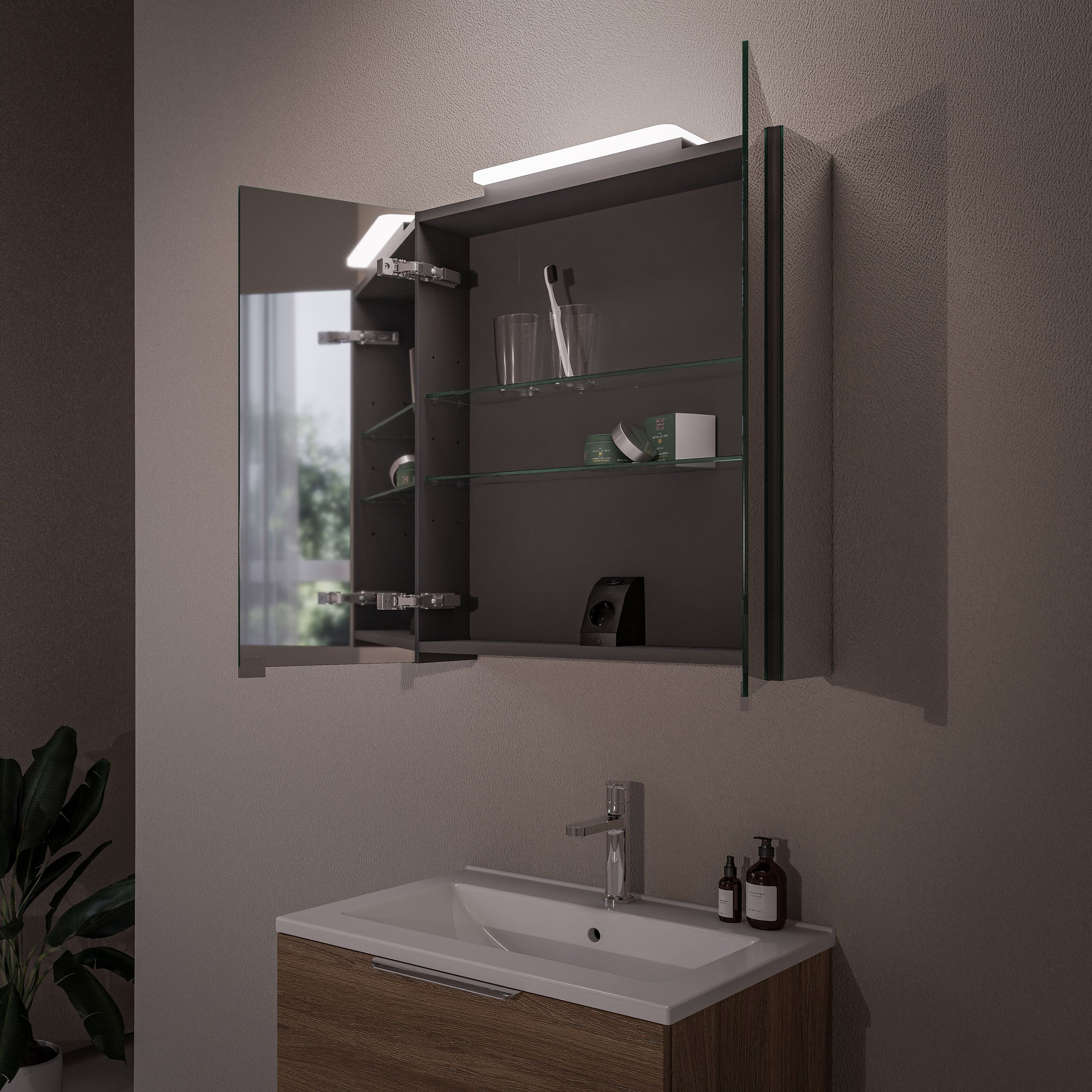 Armoire de toilette NEO avec éclairage LED