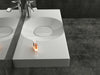 Wall-mounted washbasin Countertop basin BS6059 in cast marble