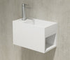 Wall-mounted washbasin PB2046 made of mineral cast - 33 x 18 x 20.5 cm